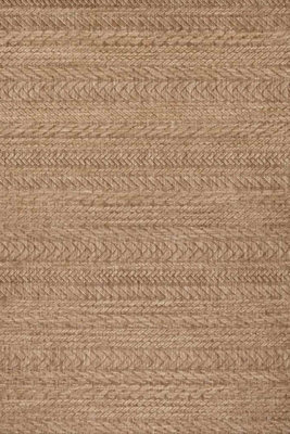 The Rugs Indoor Outdoor Granado Rug Chevron Design, Weather Resistant Pile In Beige - image 1