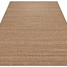 The Rugs Indoor Outdoor Granado Rug Chevron Design, Weather Resistant Pile In Beige - thumbnail 4