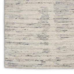 Ivory Slate Wool Luxurious Plain Easy To Clean Handmade Dining Room Bedroom And Living Room Rug -168Cm X 226Cm - thumbnail 3