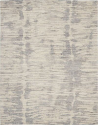 Ivory Slate Wool Luxurious Plain Easy To Clean Handmade Dining Room Bedroom And Living Room Rug -168Cm X 226Cm - thumbnail 7