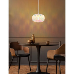 Luminosa Lighting Luminosa Juana Pendant Ceiling Light Chrome E27 - thumbnail 2
