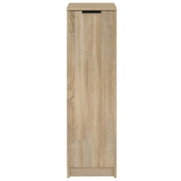 Vidaxl Shoe Cabinet Sonoma Oak 30X35X100 Cm Engineered Wood Shoe Cabinets - thumbnail 5