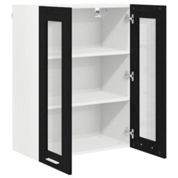 Walplus Hanging Cabinet Riga Black Oak 60 X 31 X 80 Cm Engineered Wood - thumbnail 5