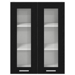 Walplus Hanging Cabinet Riga Black Oak 60 X 31 X 80 Cm Engineered Wood - thumbnail 6