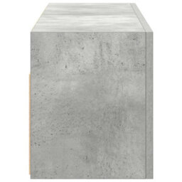 Walplus Bathroom Wall Cabinet Concrete Grey 80X25X30 Cm Engineered Wood - thumbnail 7
