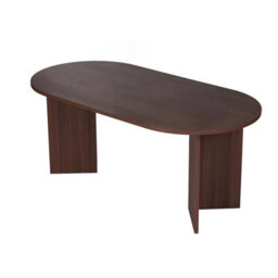 Fwstyle 5 Piece Robyn Dining Set 180X90Cm Walnut Table & 4 Steel Blue Dining Chairs - thumbnail 2