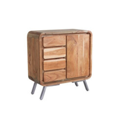 Buttercup Farm Aspen Medium Sideboard - Metal/wood - L40 X W85 X H90 Cm - thumbnail 2