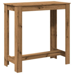 Walplus Bar Table Artisan Oak 102X50X103.5 Cm Engineered Wood - thumbnail 6