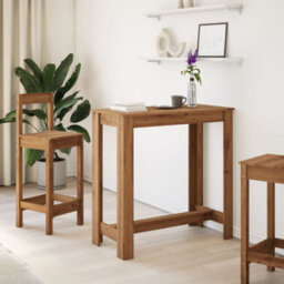 Walplus Bar Table Artisan Oak 102X50X103.5 Cm Engineered Wood - thumbnail 3