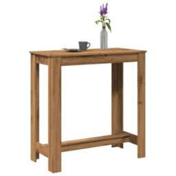 Walplus Bar Table Artisan Oak 102X50X103.5 Cm Engineered Wood