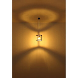 Luminosa Lighting Luminosa Jeanie Cylindrical Pendant Ceiling Light Matt Black 3X E27 - thumbnail 5