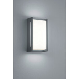 Luminosa Lighting Luminosa Indus Modern 2 Light Outdoor Modern Wall Lamp Anthracite 3000K Ip54 - Uk Stock - thumbnail 2
