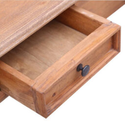 Berkfield Writing Desk With Drawers 90X50X101 Cm Solid Reclaimed Wood - thumbnail 7