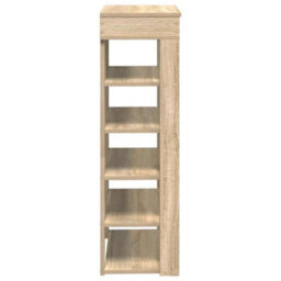 Berkfield Shoe Rack Sonoma Oak 60X30X98 Cm Engineered Wood - thumbnail 5