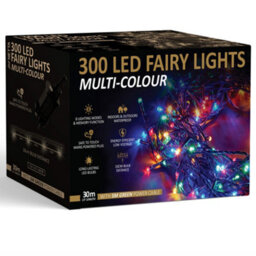 NETTA 300 Led 30M Fairy String Christmas Tree Lights Outdoor And Indoor Plug In -  Multi Colour - thumbnail 1