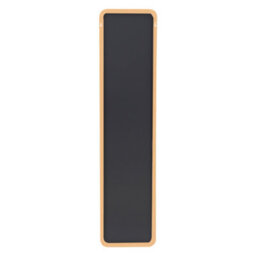 Living And Home Gold Rectangle Full Length Mirror Wall Mounted Or Over The Door Floor Mirror Framed Mirror Round Corner 28 X 118 Cm - thumbnail 5
