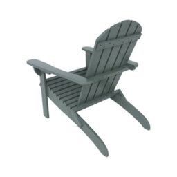 Sweeek - Adirondack Chair Khaki In Acacia Wood With Armrests Kerina, Various Colors, 90 X 71 X 91.5 Cm - thumbnail 7