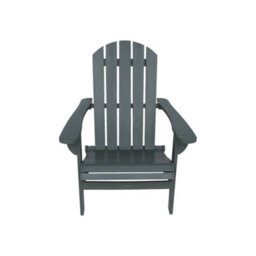 Sweeek - Adirondack Chair Khaki In Acacia Wood With Armrests Kerina, Various Colors, 90 X 71 X 91.5 Cm - thumbnail 6