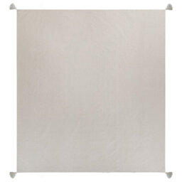 Beliani Bedspread Lindula Cotton 200 X 220 Cm Taupe - thumbnail 4