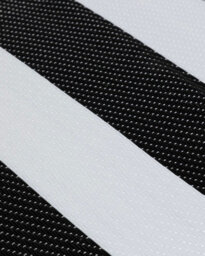 The Rugs Reversible Waterproof Outdoor Rugs Rainbow 1030 Black&white - thumbnail 3