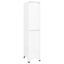 Walplus Locker Cabinet White 38X45X180 Cm Steel - thumbnail 4