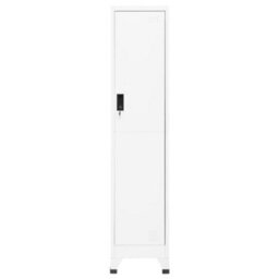 Walplus Locker Cabinet White 38X45X180 Cm Steel - thumbnail 2
