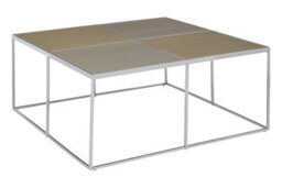 Orsina Oria Round Wooden Coffee Table - thumbnail 3