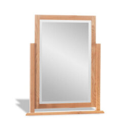 Statement Furniture Edward Hopper Oak Dressing Table Mirror - thumbnail 2