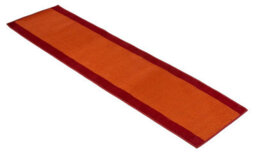 Bravich Hard Wearing Hessian Backed Stair Runner Kitchen Mat - Texas Terracotta Border - 60X540Cm (2'x18') - thumbnail 3