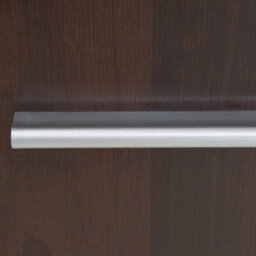 Furniture To Go Imperial 2 Door 3 Drawer Glazed Display Cabinet In Dark Mahogany Melamine - thumbnail 5