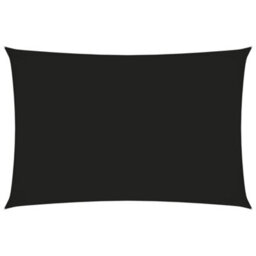 Berkfield Sunshade Sail Oxford Fabric Rectangular 2.5X5 M Black