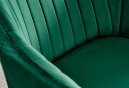 Furniturebox Uk Leonardo Glass And Chrome Metal Dining Table And 6 Green Calla Silver Leg Velvet Chairs - thumbnail 9