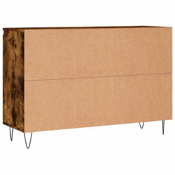 Berkfield Durable Sideboard Smoked Oak 104X35X70 Cm Engineered Wood - thumbnail 8