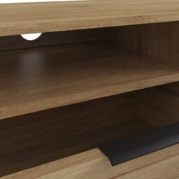 Gfw Nervata Tv Entertainment Unit Oak/black - thumbnail 6