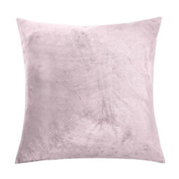Ameha Pink Plain Velvet Cushions Set, 18X18 Inch, Includes 2 Filled Cushions & 2 Covers, Breathable & Anti Allergic - thumbnail 3