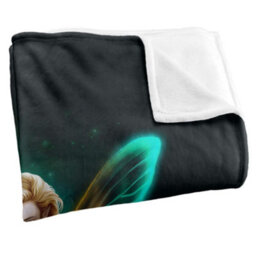 Jq Licensing Silky Fairy Supersoft Blanket Multicoloured (152Cm X 127Cm) - thumbnail 3