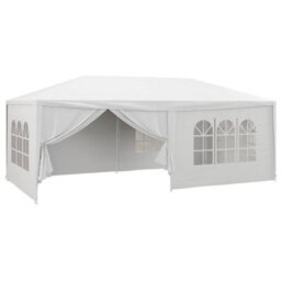 Outsunny 6 X 3(M) Outdoor Gazebo Canopy Party Tent With 6 Removable Side Walls - thumbnail 2