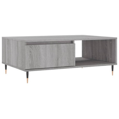 Berkfield Sturdy Coffee Table Grey Sonoma 90X60X35 Cm Engineered Wood - image 1