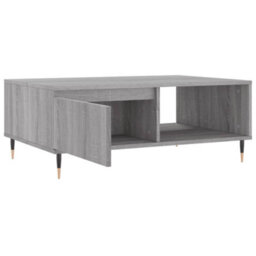 Berkfield Sturdy Coffee Table Grey Sonoma 90X60X35 Cm Engineered Wood - thumbnail 6