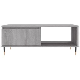 Berkfield Sturdy Coffee Table Grey Sonoma 90X60X35 Cm Engineered Wood - thumbnail 5