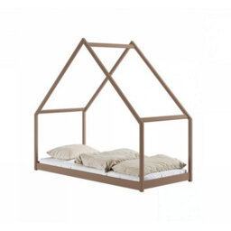 Arten Moris Milk Chocolate 90 X 200Cm European Single House Bed - Foam Bonnell Mattress Included - thumbnail 1