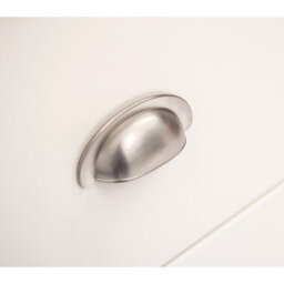 Cabinet Bits Lovere 6 Drawer Chest Of Drawers Chrome Cup Handle - thumbnail 7