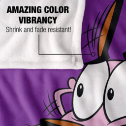 Courage The Cowardly Dog Season 3 Silky Supersoft Blanket Multicoloured (152Cm X 127Cm) - thumbnail 4