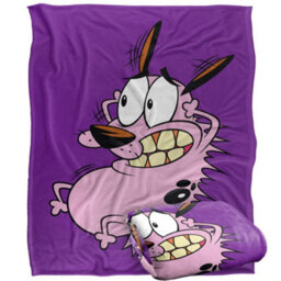 Courage The Cowardly Dog Season 3 Silky Supersoft Blanket Multicoloured (152Cm X 127Cm) - thumbnail 2