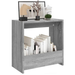 Vidaxl Side Table Grey Sonoma 50X26X50 Cm Engineered Wood - thumbnail 3