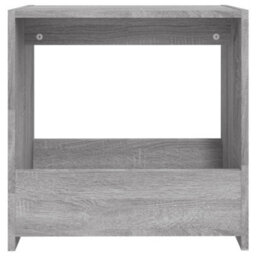 Vidaxl Side Table Grey Sonoma 50X26X50 Cm Engineered Wood - thumbnail 4