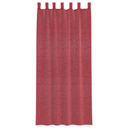 Berkfield Voile Curtains With Loops 2 Pcs Wine Red 140X225 Cm - thumbnail 4