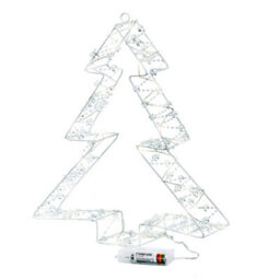 The Christmas Workshop Metal Frame Christmas Tree Light