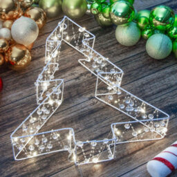 The Christmas Workshop Metal Frame Christmas Tree Light - thumbnail 6