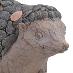 AB Tools Hedgehog & Owl Resin Sculpture Statue House Home Ornament Figurine Animal - thumbnail 3